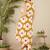 Mustard women floral printed regular pure cotton kurta with trousers