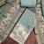 Blue color cotton linen simmer fabric smart and graceful salwar kameez