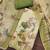 Green color cotton linen simmer fabric smart and graceful salwar kameez