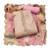 Pink color cotton linen simmer fabric smart and graceful salwar kameez