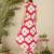 Red women floral printed regular pure cotton kurta with trousers