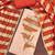 Red color jam cotton fabric designer ethnic partywear suit
