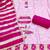 Pink color jam cotton fabric designer ethnic partywear suit