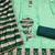 Green color jam cotton fabric designer ethnic partywear suit