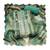 Sea green color beautiful and ethnic partywear cotton linen simmer fabric suit