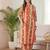 Multicolor women ethnic motifs printed regular kurta with palazzos