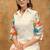 Cotton soft floral printed kurti pant co-ord set
