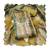 Mustard color beautiful and ethnic partywear cotton linen simmer fabric suit