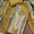 Mustard color beautiful and ethnic partywear cotton linen simmer fabric suit