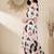 White women printed regular pure cotton kurta with palazzos