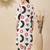 White women printed regular pure cotton kurta with palazzos