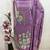 Purple color smart and budgeted roman silk suit
