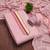Pink color smart and budgeted roman silk suit