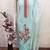Sky blue color smart and budgeted roman silk suit