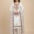 Off white color smart and ethnic roman silk fabric salwar kameez