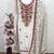 Off white color smart and ethnic roman silk fabric salwar kameez