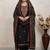 Black color smart and ethnic roman silk fabric salwar kameez