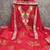 Red color smart beautiful ethnic salwar kameez for ceremonial looks