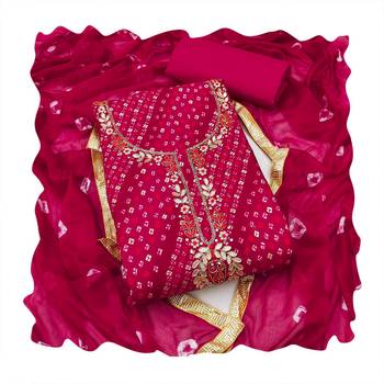 Pink color smart and designer jam cotton salwar kameez 2