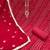 Red color smart and designer jam cotton salwar kameez