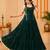 Green Navratri Lehenga Choli Set with Koti & 14 Meter Flair