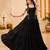 Black Navratri Lehenga Choli Set with Koti & 14 Meter Flair