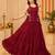 Maroon Navratri Lehenga Choli Set with Koti & 14 Meter Flair