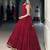 Maroon Navratri Lehenga Choli Set with Koti & 14 Meter Flair