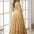  Mustard Yellow indian wedding collection designer net lehenga choli with corded thread work for women's
