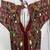Heavy kutchi embroidered blouse with real mirrors & shells
