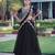 Premium Black Party Wear Lehenga Choli with Floral Border Dupatta