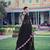 Premium Black Party Wear Lehenga Choli with Floral Border Dupatta