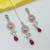 Multi set with earrings & maang tikka | kundan & agate stone | lekar gold plating
