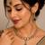 Green color necklace set with earrings & maang tikka | kundan and agate stone | antique gold plating