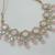Pink color necklace set with earrings & maang tikka | kundan & agate stone | lekar gold plating