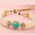 Pearl Choker Jewellery Set for Women | Floral CZ Necklace Set with Earrings