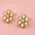 Pearl Choker Jewellery Set for Women | Floral CZ Necklace Set with Earrings
