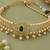 Pearl Choker Necklace Set for Women | Bridal Jewellery Set with Earrings | Green 