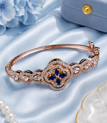 Rose gold finish oceanique bracelet