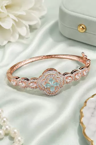 Rose gold finish mintara bracelet