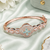 Rose gold finish mintara bracelet