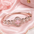 Rose gold finish blushmere bracelet
