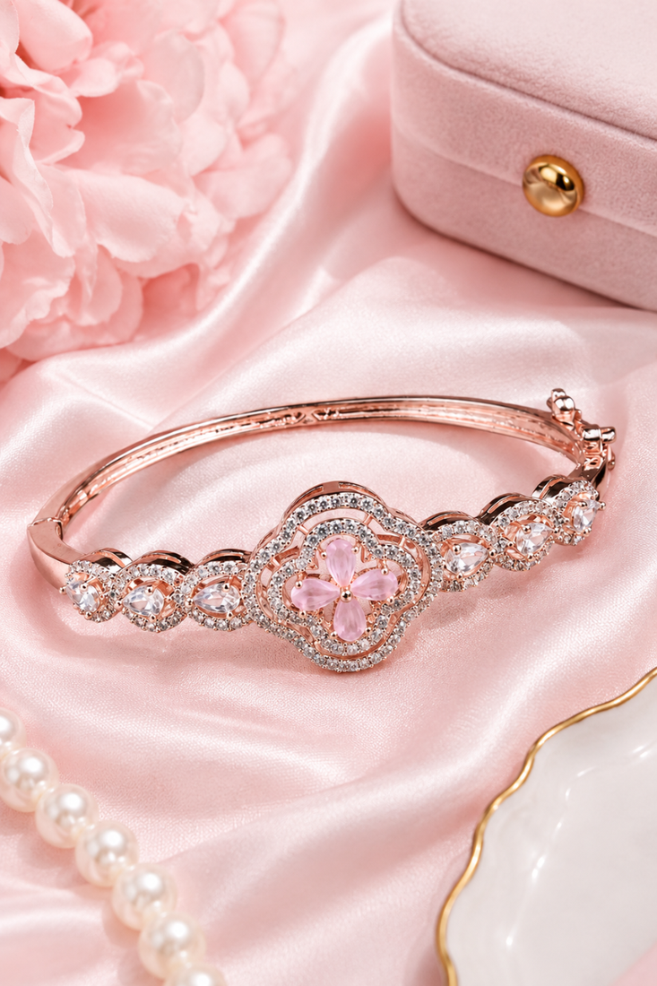 Rose gold finish blushmere bracelet