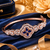 Rose gold finish oceanique bracelet