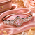 Rose gold finish blushmere bracelet