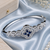 RHODIUM FINISH OCEANIQUE BRACELET