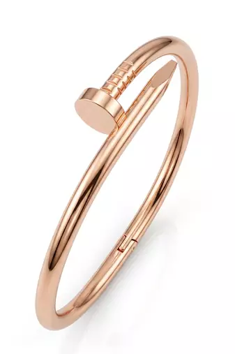 Pure copper nail design openable free size cuff bracelet for men women