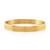 Brass micron gold plated ayat ul kursi cuff bangle bracelet for men muslim islamic spiritual jewellery
