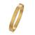 Brass micron gold plated ayat ul kursi cuff bangle bracelet for men muslim islamic spiritual jewellery