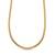 Brass micron 1 gram gold round body necklace chain for men women